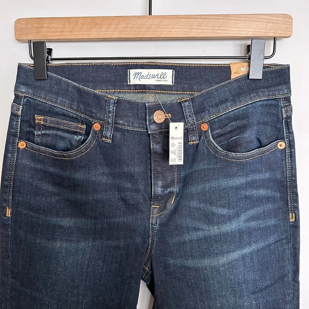 Madewell Skinny Skinny Denim Jeans Lakeshore Wash